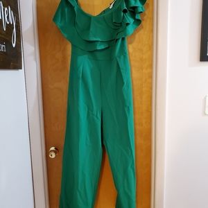 One shoulder jumpsuit